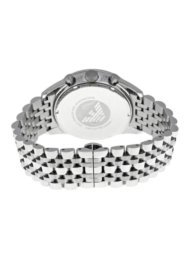 EMPORIO ARMANI Men Water Resistant Analog Watch Ar6073 - 46 mm - Silver - Image 2